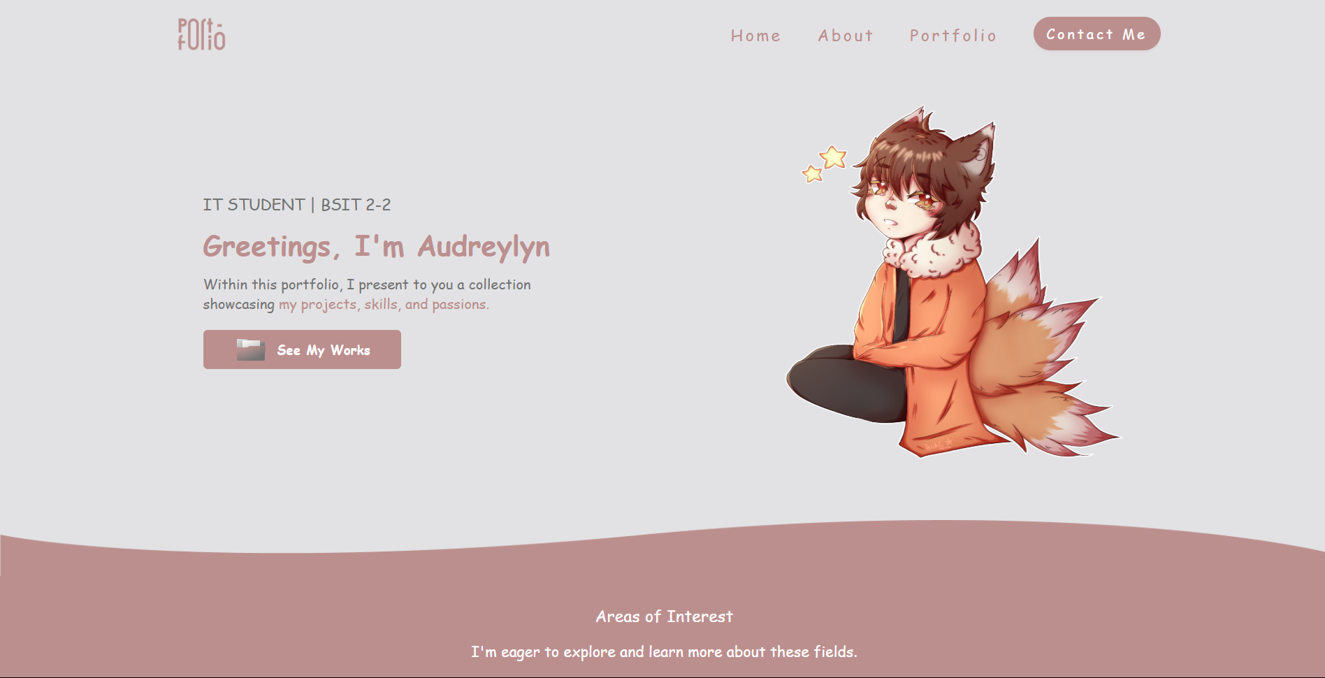 Websys Portfolio Project Screenshot